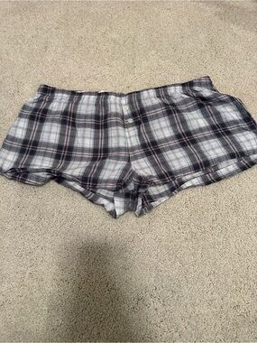 Brandy flannel shorts